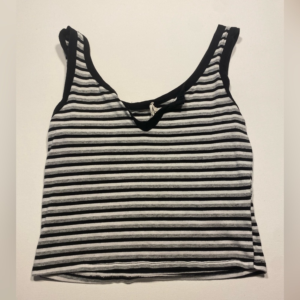 Stripped crop top